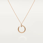 CARTIER JUSTE NECKLACE PINK GOLD