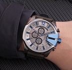 Diesel DZ4500 Mega Chief Chronograph Men's Watch – Black Dial & Black Nylon Strap