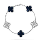 VCA CLOVER 5 MOTIF PIETERSITE BRACELET COLLECTION