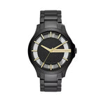 Armani Exchange Hampton Series AX2192 Men's Chronograph – Black Dial with Matching Black Stainless Steel Bracelet