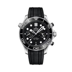 OMEGA Seamaster Diver 300M Chronograph 44mm - Black on Rubber Strap