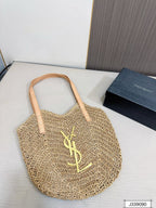 ysl-saint-laurent-vacation-casual-raffia-woven-tote-bag-35x32cm Tote