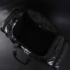 balenciaga-x-adidas-large-duffel-travel-bag-black-with-trefoil-logo-and-triple-stripes Handle