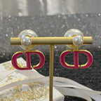 Dior Pink Earrings