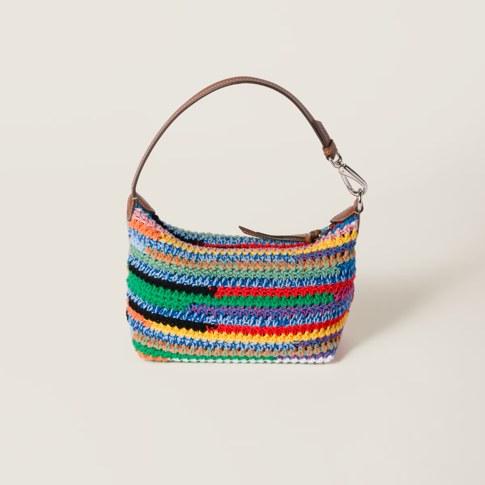 miu-miu-multicolored-crochet-pouch Handle