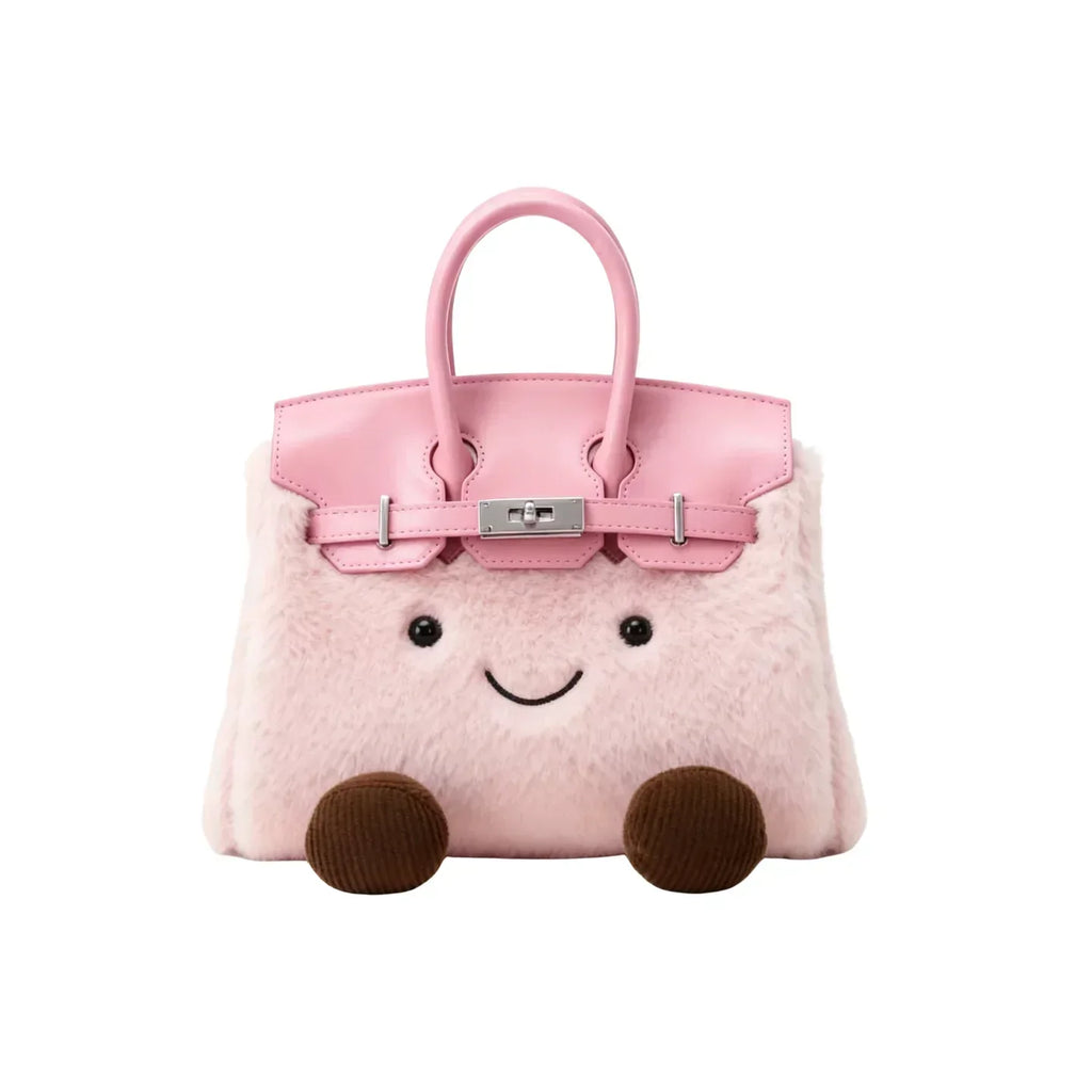 jellycat-birkin-fluffy-bag Handle