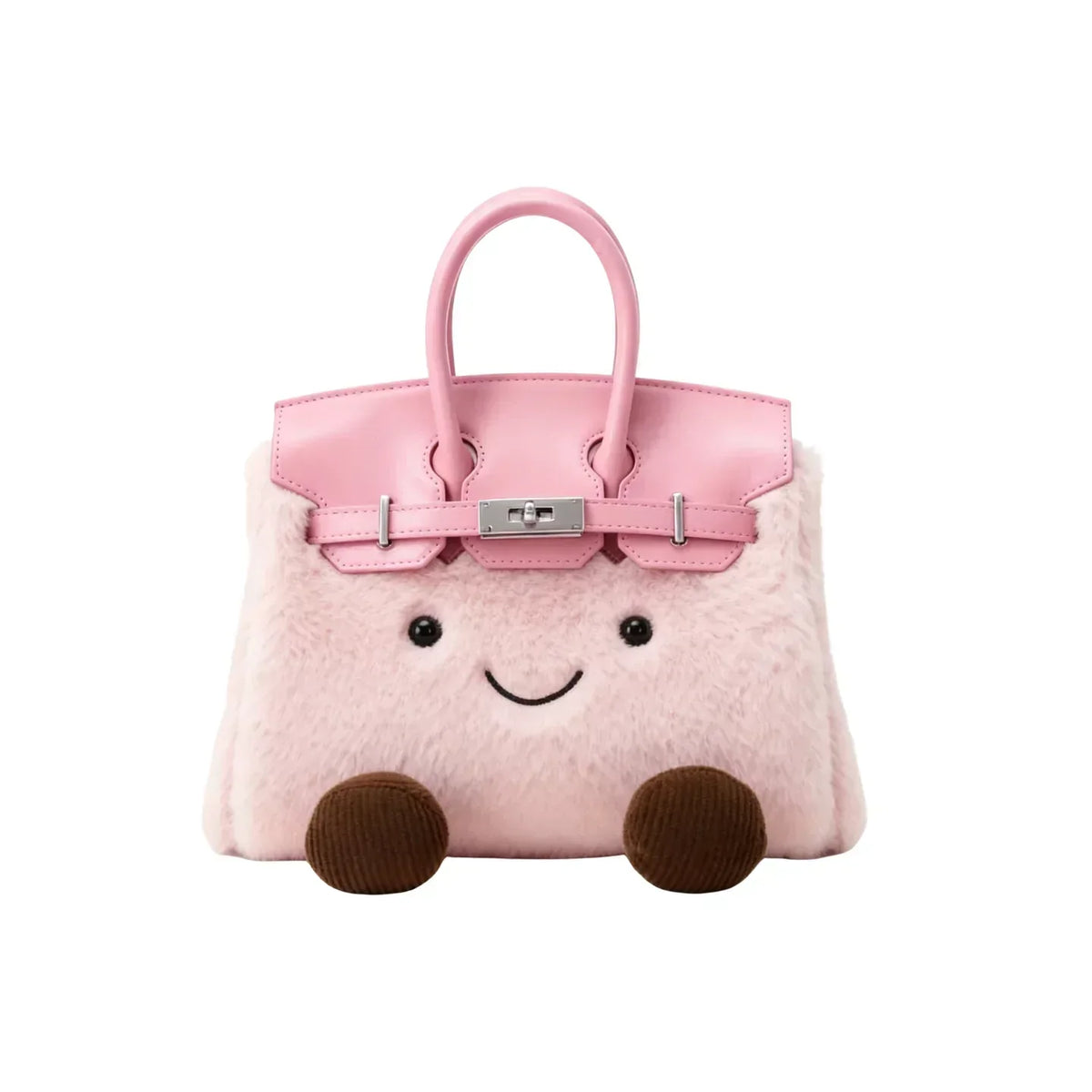 jellycat-birkin-fluffy-bag Handle