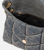 ysl-puffer-small-denim-shoulder-bag Shoulder
