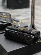 ysl-jaime-patent-black-bag-25x15x7-5cm Crossbody