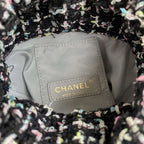chanel-2020-tweed-soul-bucket-bag-black-copy Crossbody