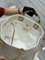 chanel-natural-canvas-and-tan-leather-large-pearl-deauville-tote-30x39x22cm Tote