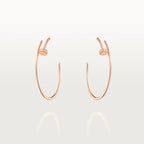 CARTIER JUSTE EARRINGS DIAMONDS 1.8MM