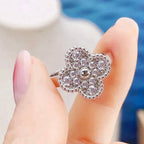 VCA CLOVER DIAMOND RING