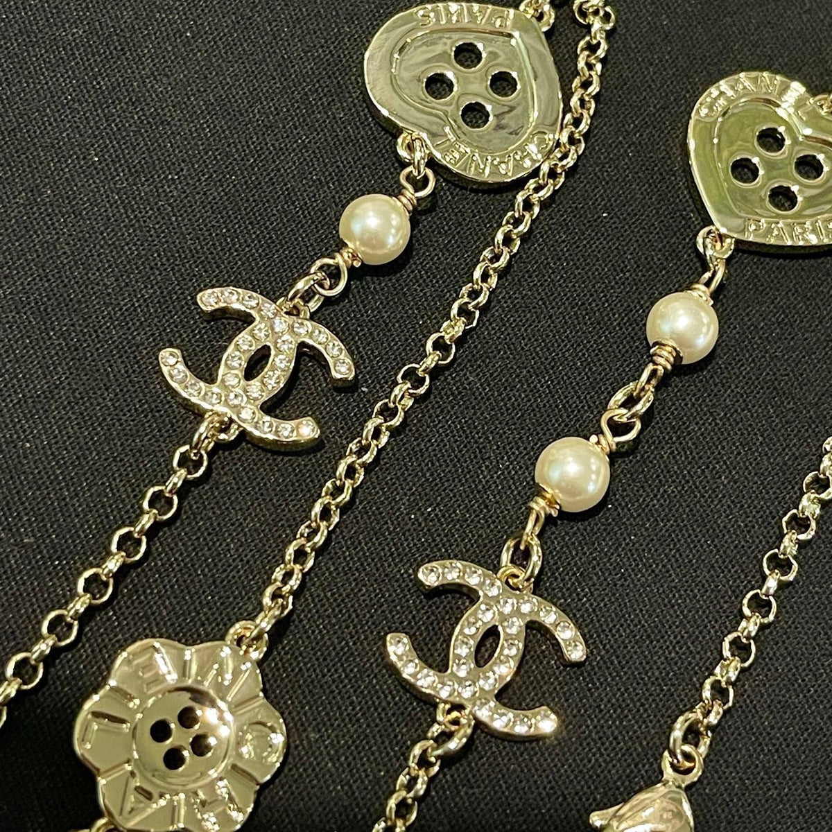 Chanel Star Sweater Chain Necklaces