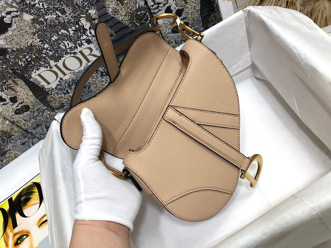 dior-saddle-small-nude-color-21x18x5-cm Shoulder