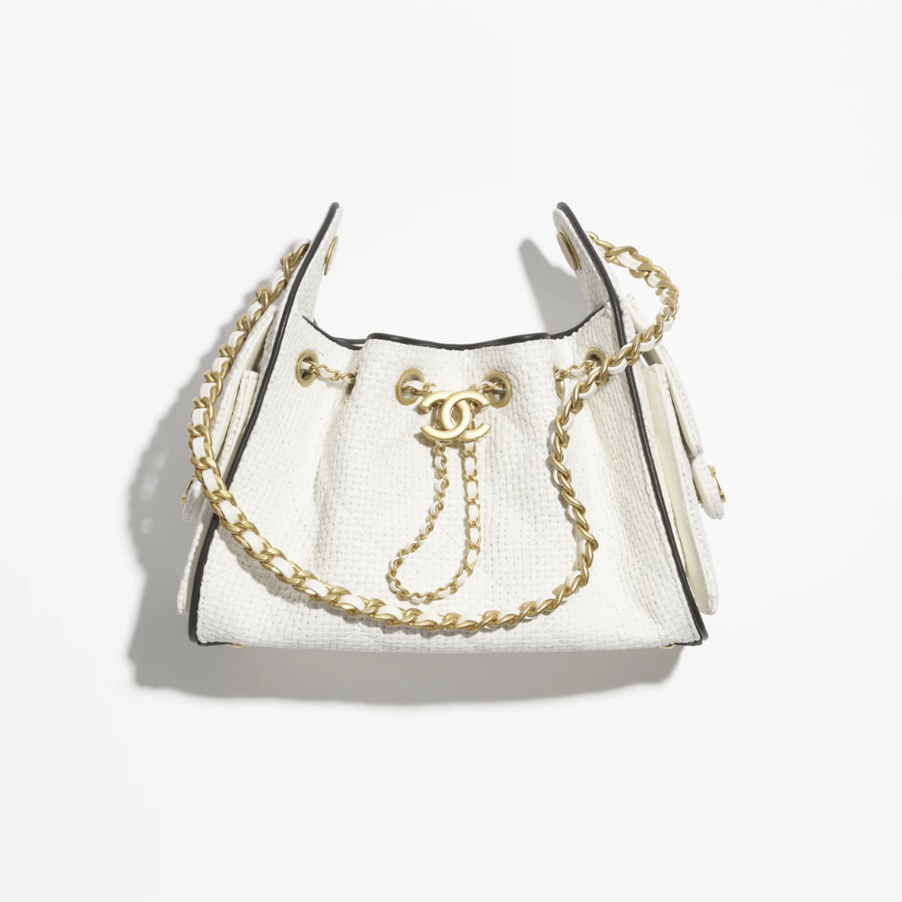 chanel-25-mini-handbag-braided-raffia-1 Shoulder