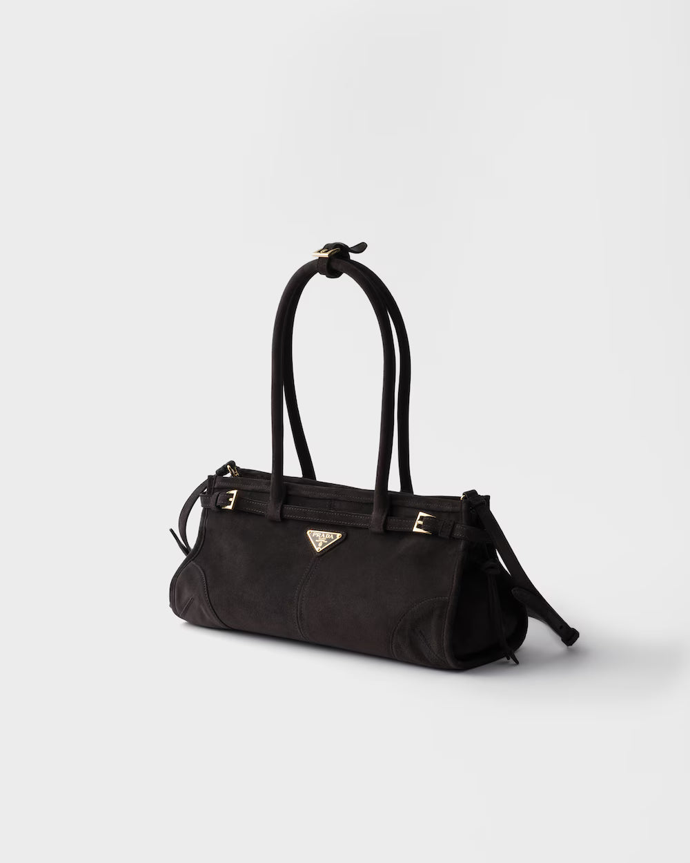 prada-bonnie-medium-suede-handbag Handle