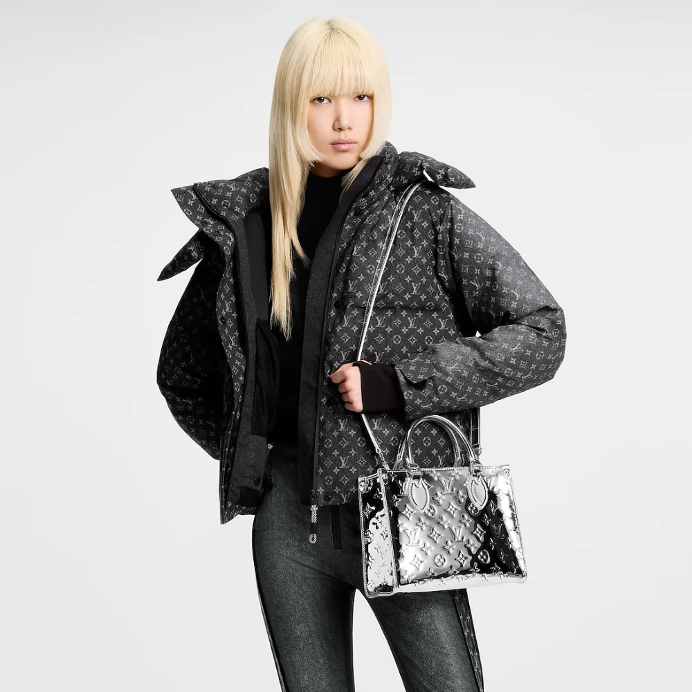 lv-onthego-pm-silver Tote