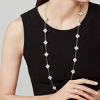 VCA CLOVER 20 MOTIFS LASER SILVER