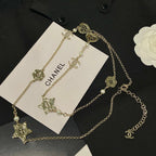 Chanel Star Sweater Chain Necklaces