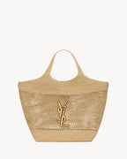 ysl-icare-in-raffia Tote