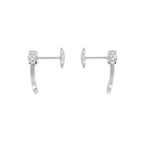 FRED FORCE 10 FULL DIAMOND STUD EARRINGS MINI MODEL