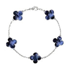 VCA CLOVER 5 MOTIF PIETERSITE BRACELET COLLECTION