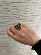 Chanel Denim Ring
