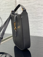 ysl-le-5-a-7-mini-black-bag-13x20x4cm Crossbody