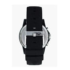 Armani Exchange Outerbanks AX1326 Men's Chronograph Watch – Black Dial with Black Silicone Strap