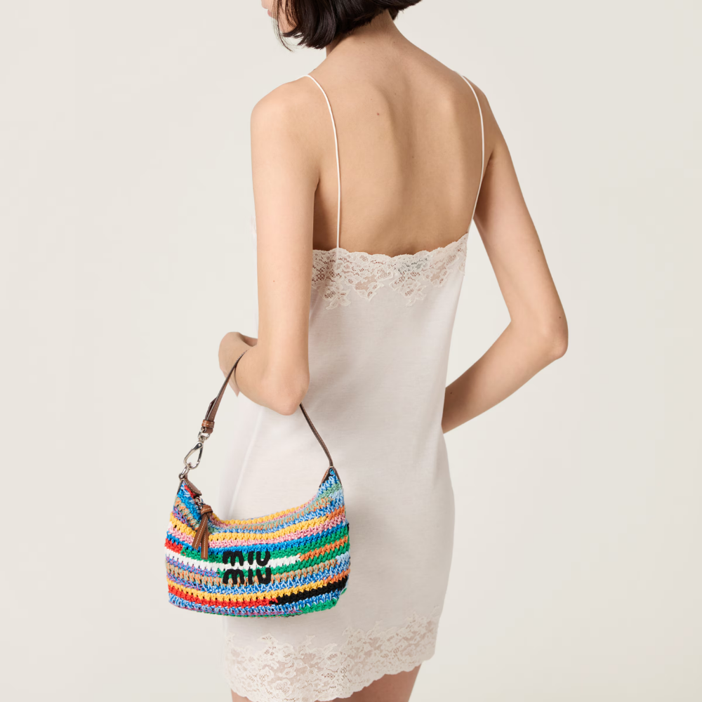 miu-miu-multicolored-crochet-pouch Handle