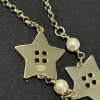 Chanel Star Sweater Chain Necklaces