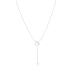 HERMES FINESSE SILVER DIAMOND NECKLACE