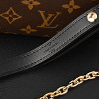 louis-vuitton-monogram-canvas-pochette-shoulder-bag Shoulder
