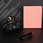 miu-miu-black-matelasse-leather-top-handle-bag Handle