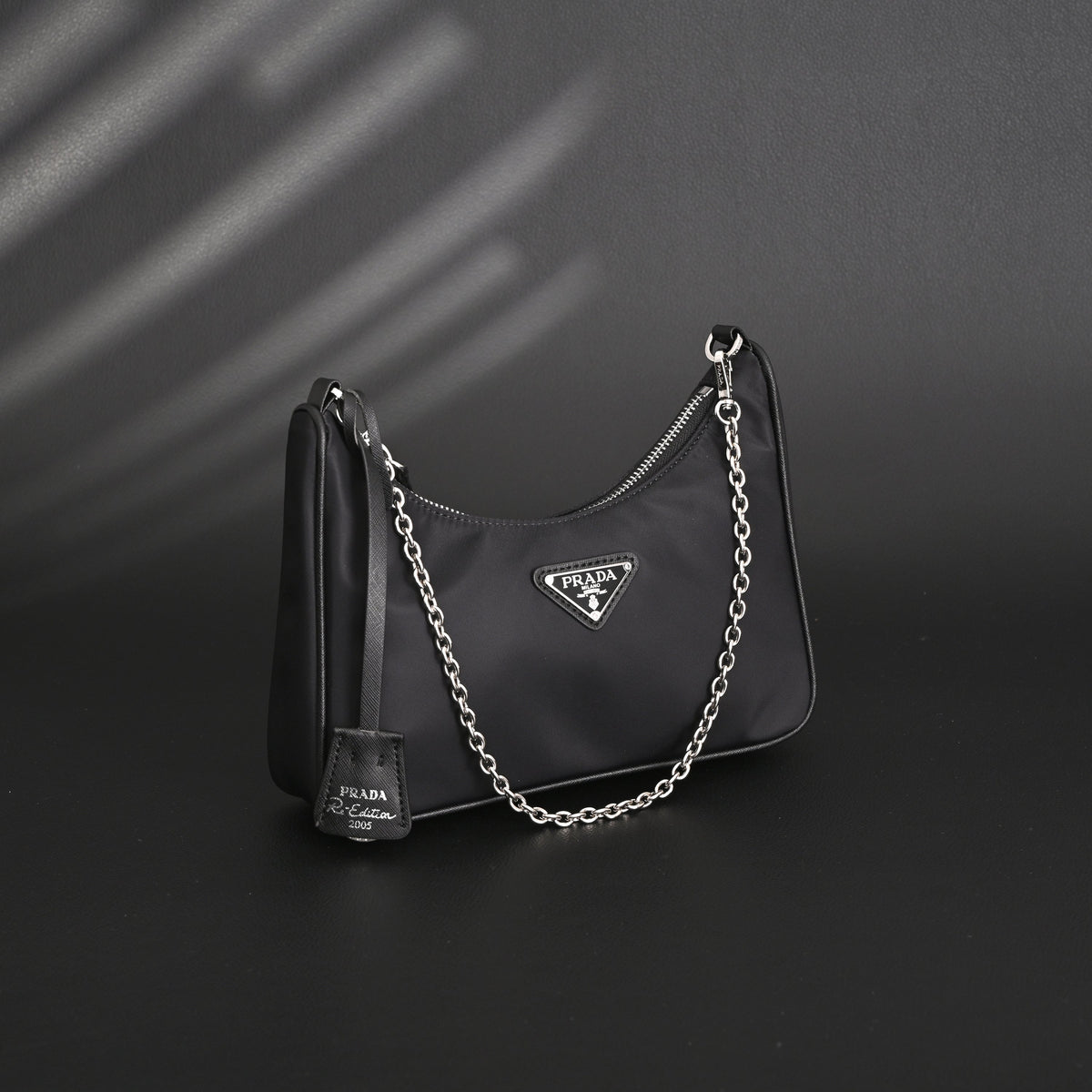 prada-re-edition-2005-nylon-shoulder-bag-black Shoulder