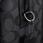 coach-signature-duffel-bag-black-monogram-canvas-with-leather-trim Handle