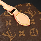 louis-vuitton-speedy-30-handbag-monogram-canvas-with-leather-trim Handle
