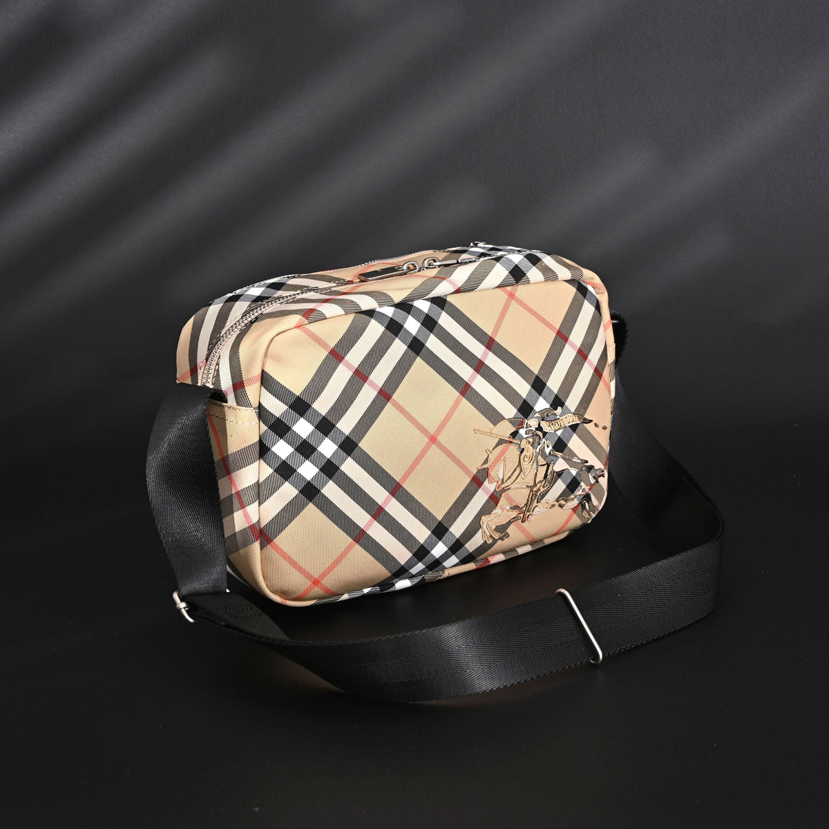 burberry-vintage-check-canvas-crossbody-messenger-bag Crossbody