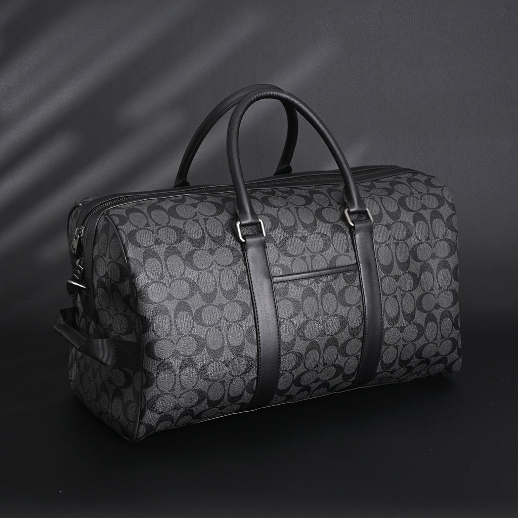 louis-vuitton-keepall-bandouliere-50-damier-graphite-canvas-travel-bag Handle