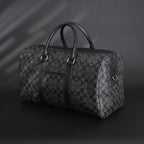 louis-vuitton-keepall-bandouliere-50-damier-graphite-canvas-travel-bag Handle