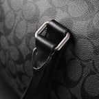 louis-vuitton-keepall-bandouliere-50-damier-graphite-canvas-travel-bag Handle