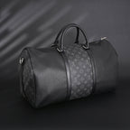 louis-vuitton-keepall-bandouliere-50-monogram-eclipse-canvas-travel-bag Handle