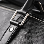 louis-vuitton-keepall-bandouliere-50-monogram-eclipse-canvas-travel-bag Handle