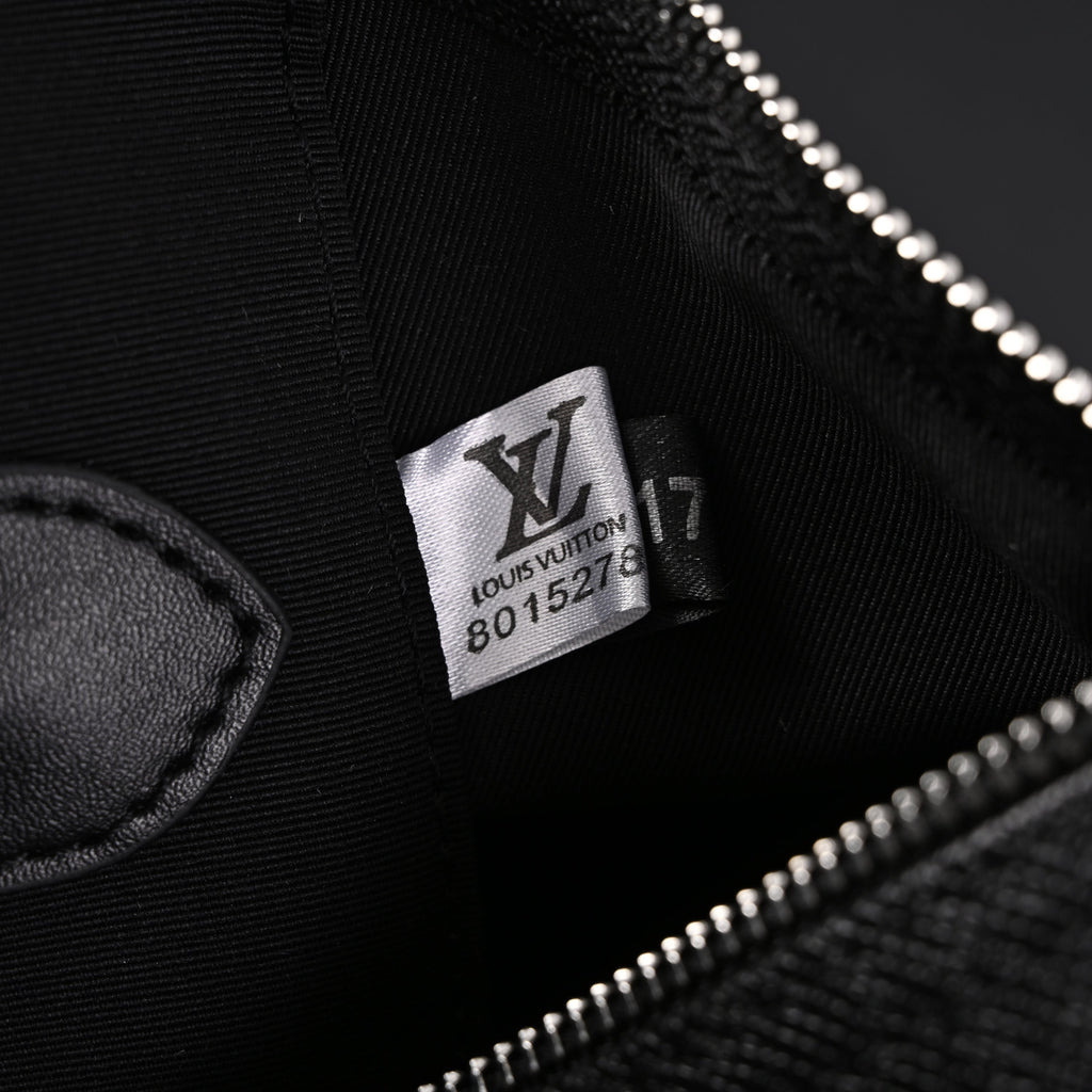 louis-vuitton-keepall-bandouliere-50-monogram-eclipse-canvas-travel-bag Handle