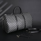 louis-vuitton-keepall-bandouliere-45-damier-graphite-canvas Handle