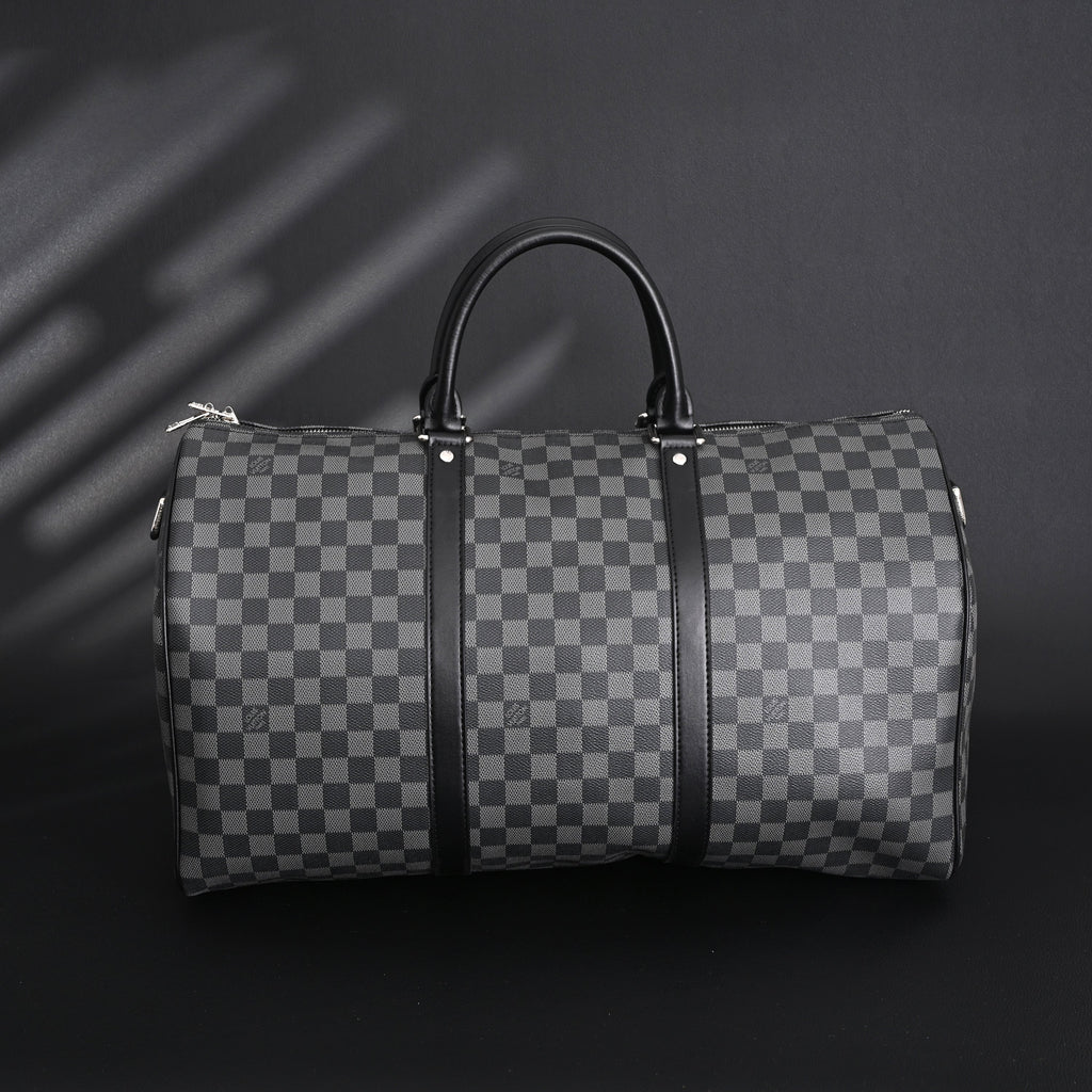 louis-vuitton-keepall-bandouliere-45-damier-graphite-canvas Handle
