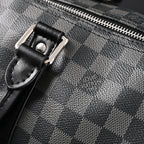 louis-vuitton-keepall-bandouliere-45-damier-graphite-canvas Handle