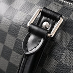 louis-vuitton-keepall-bandouliere-45-damier-graphite-canvas Handle