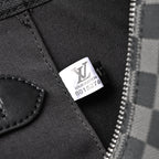 louis-vuitton-keepall-bandouliere-45-damier-graphite-canvas Handle